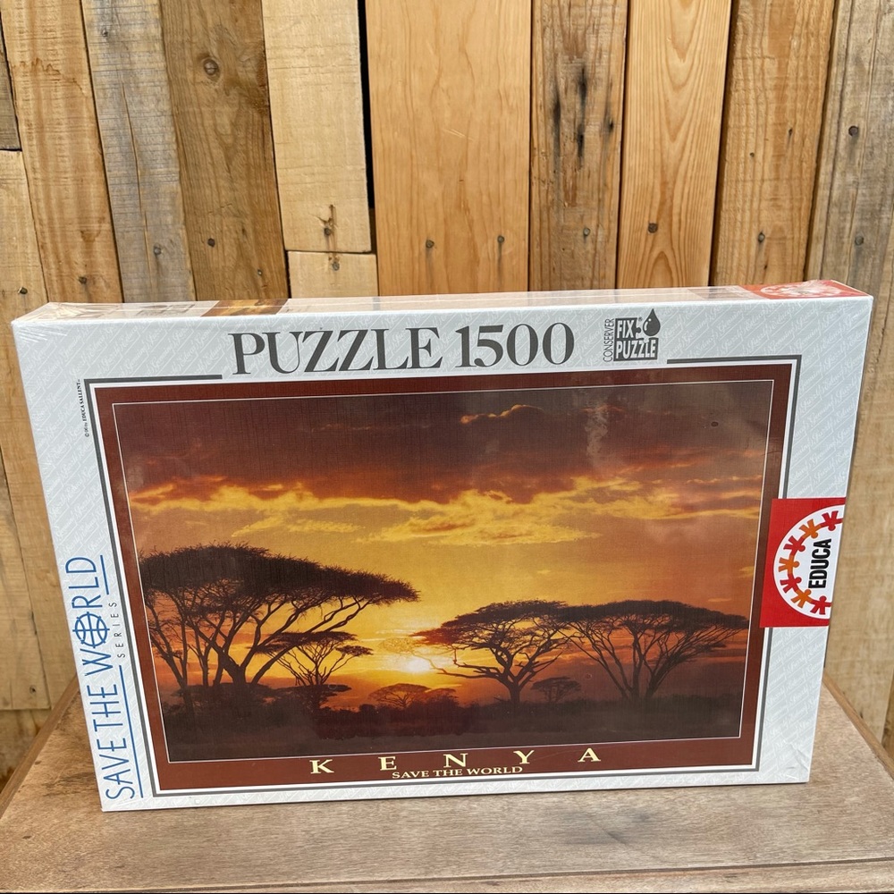 KENYA 1500pcs PUZZLE by EDUCA made in Spain. NEW